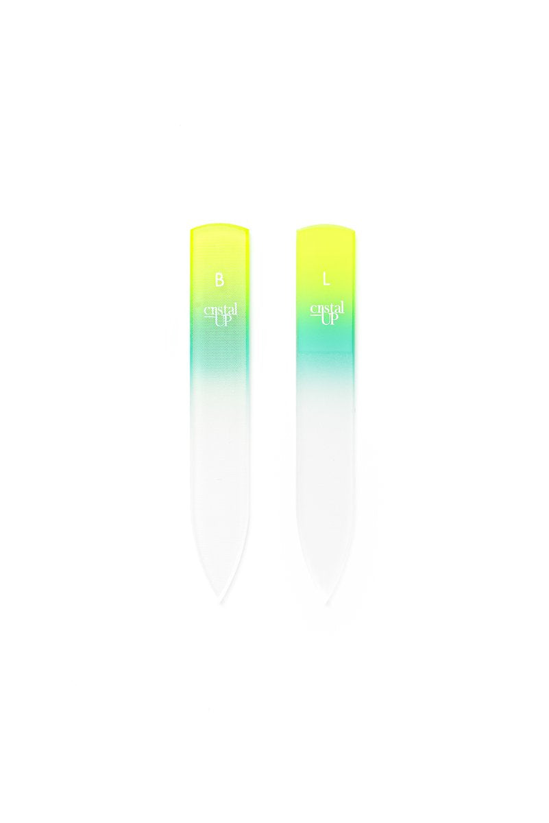 Brillador y lima de cristal 2 en 1 / Yellow Lemon!